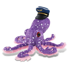 WILD COLLECTION PLUSH - 12" PURPLE OCTOPUS PILOT DRESS UP