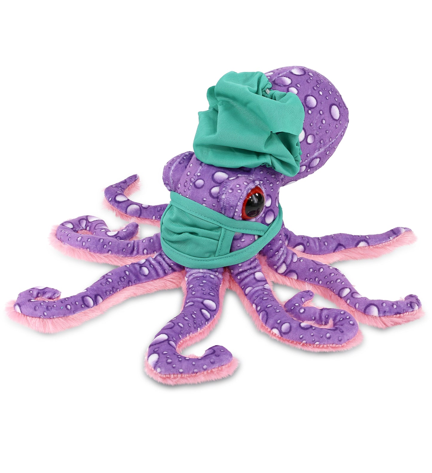 PLUSH DOCTOR - WILD COLLECTION PLUSH - 12" PURPLE OCTOPUS