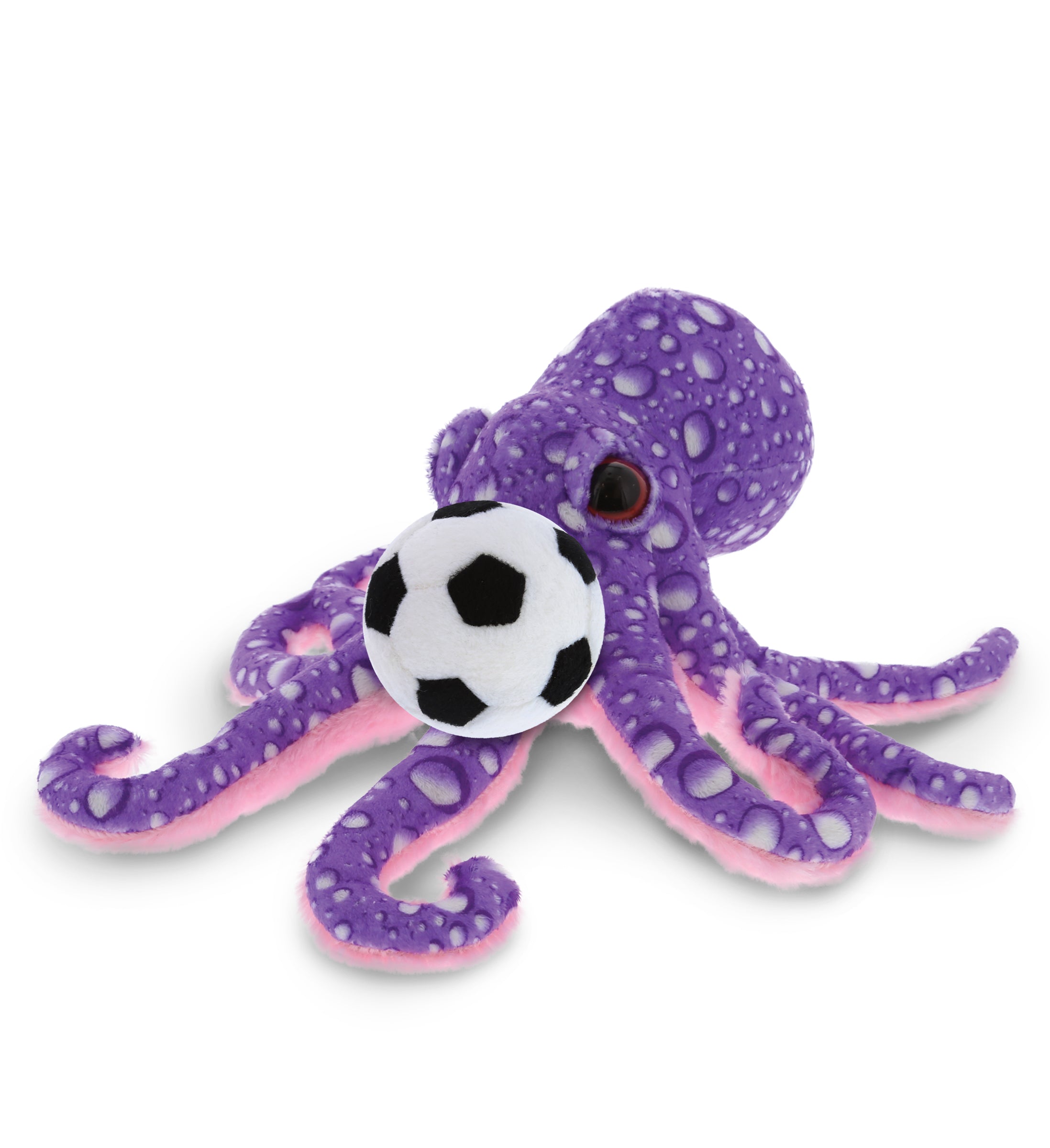 WILD COLLECTION PLUSH - 12" PURPLE OCTOPUS