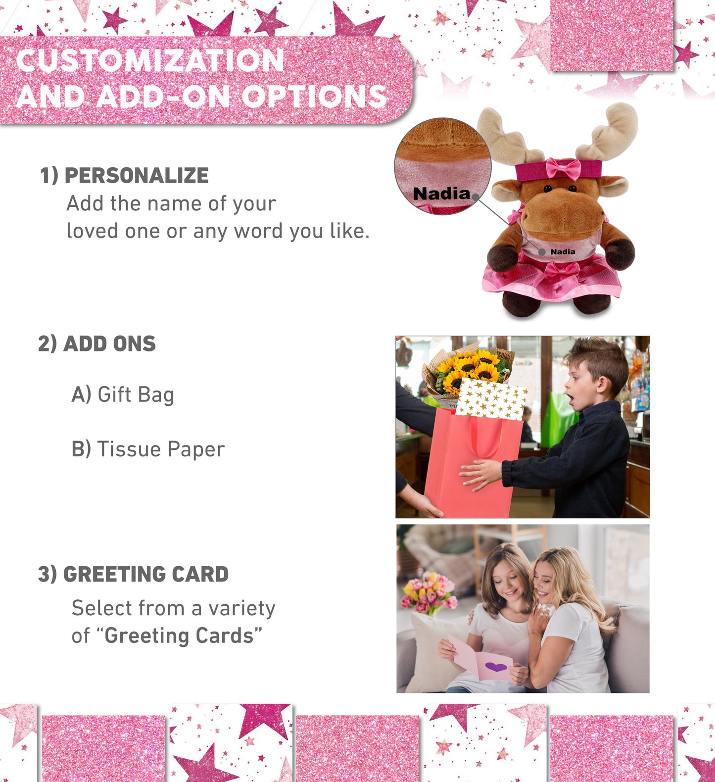 6" PLUSH - MOOSE Ballerina