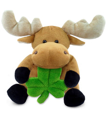 PLUSH SHAMROCK - 6" PLUSH - MOOSE