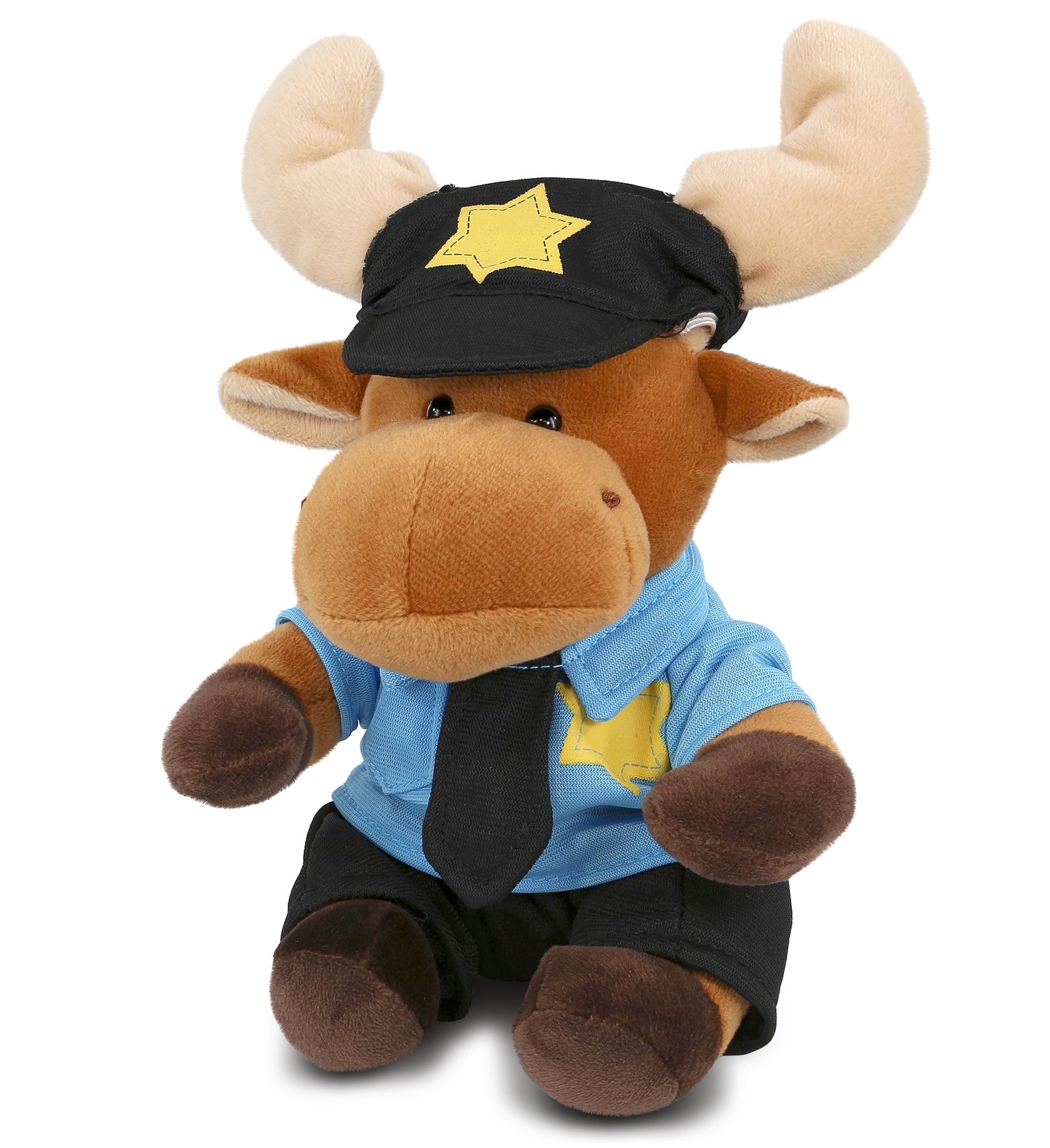 PLUSH POLICE - 6" PLUSH - MOOSE
