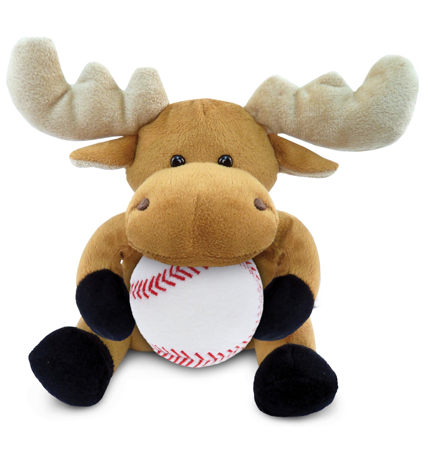 PLUSH BASEBALL - 6" PLUSH - MOOSE