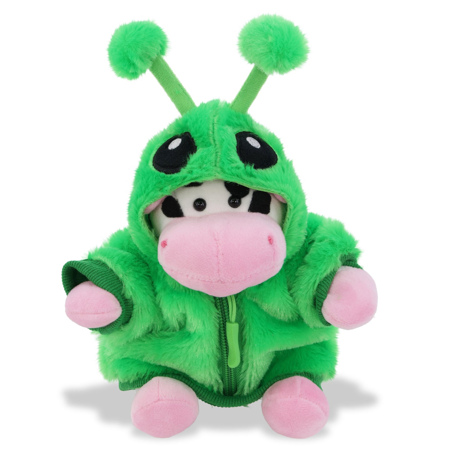 6" PLUSH - COW WITH ALIEN SWEATER