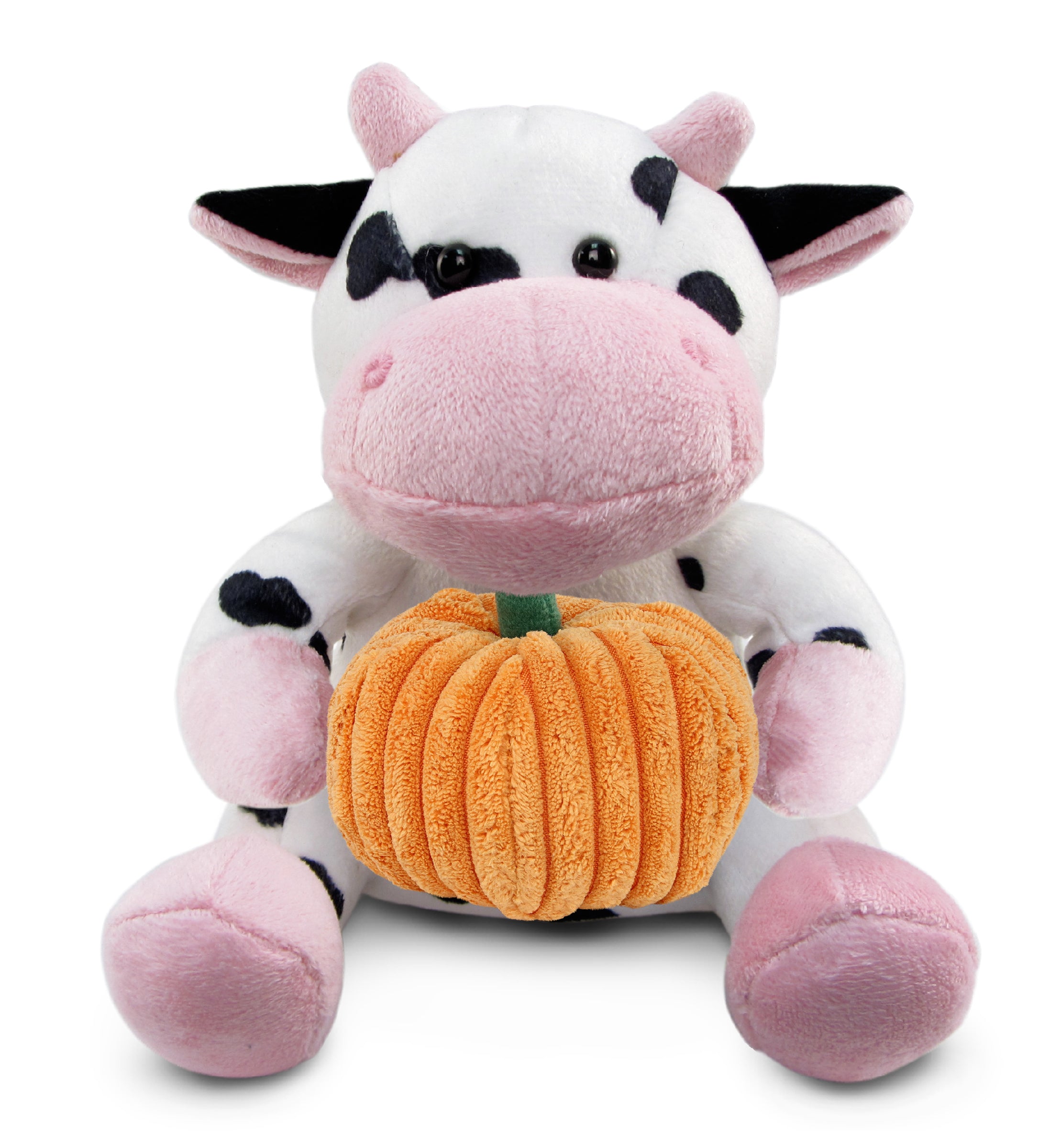 PLUSH PUMPKIN - 6" PLUSH - COW