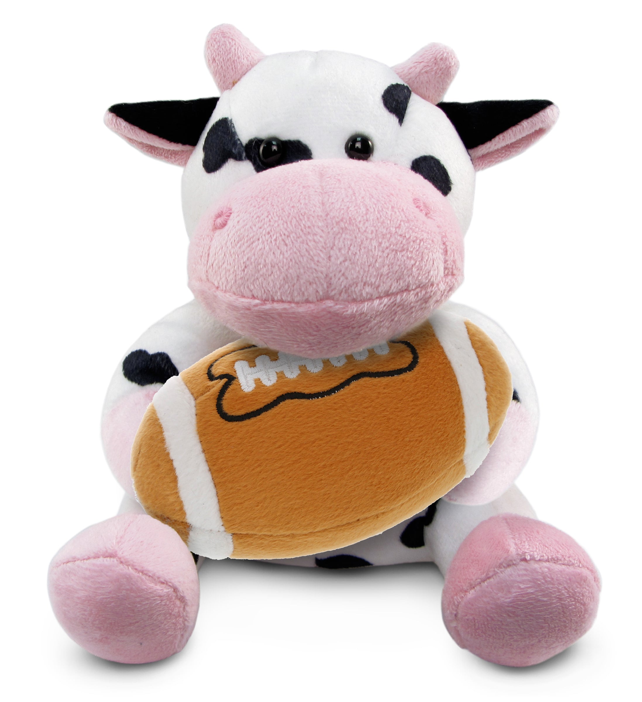 PLUSH FOOTBALL - 6" PLUSH - COW