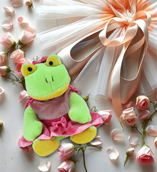 6" PLUSH - FROG BALLERINA