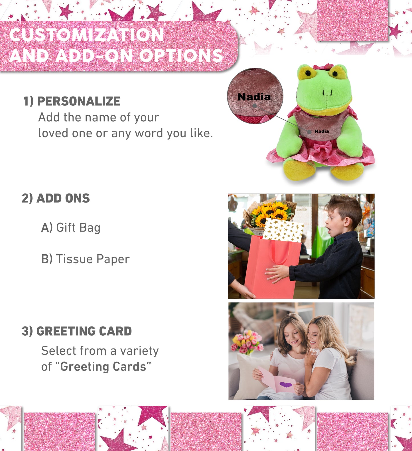 6" PLUSH - FROG BALLERINA