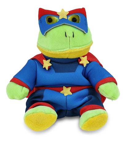 6" PLUSH - FROG SUPER HERO