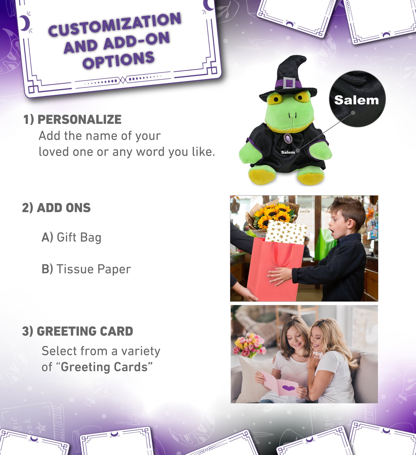 6" PLUSH - FROG WITCH