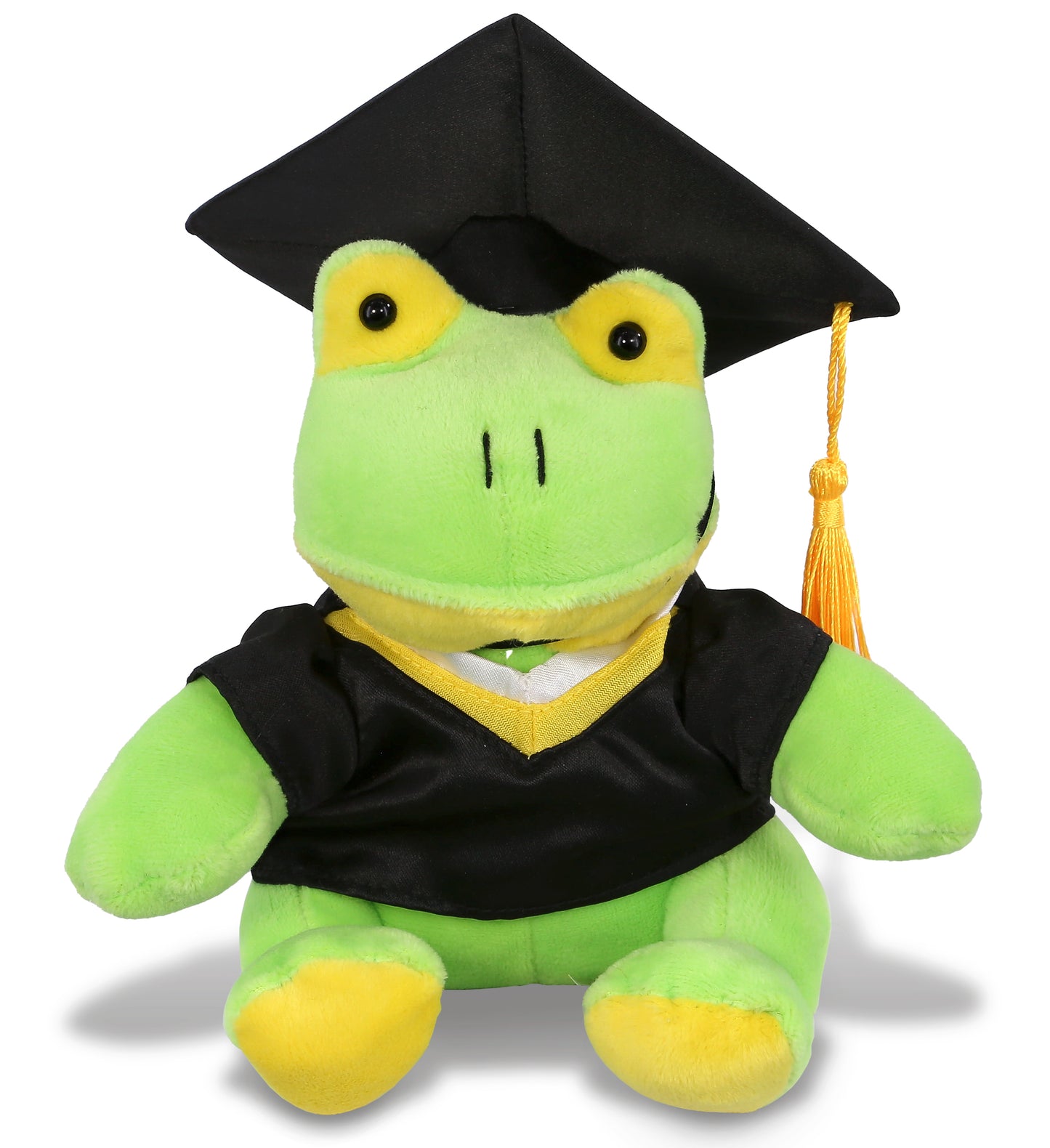 PLUSH GRADUATION - 6" PLUSH - FROG