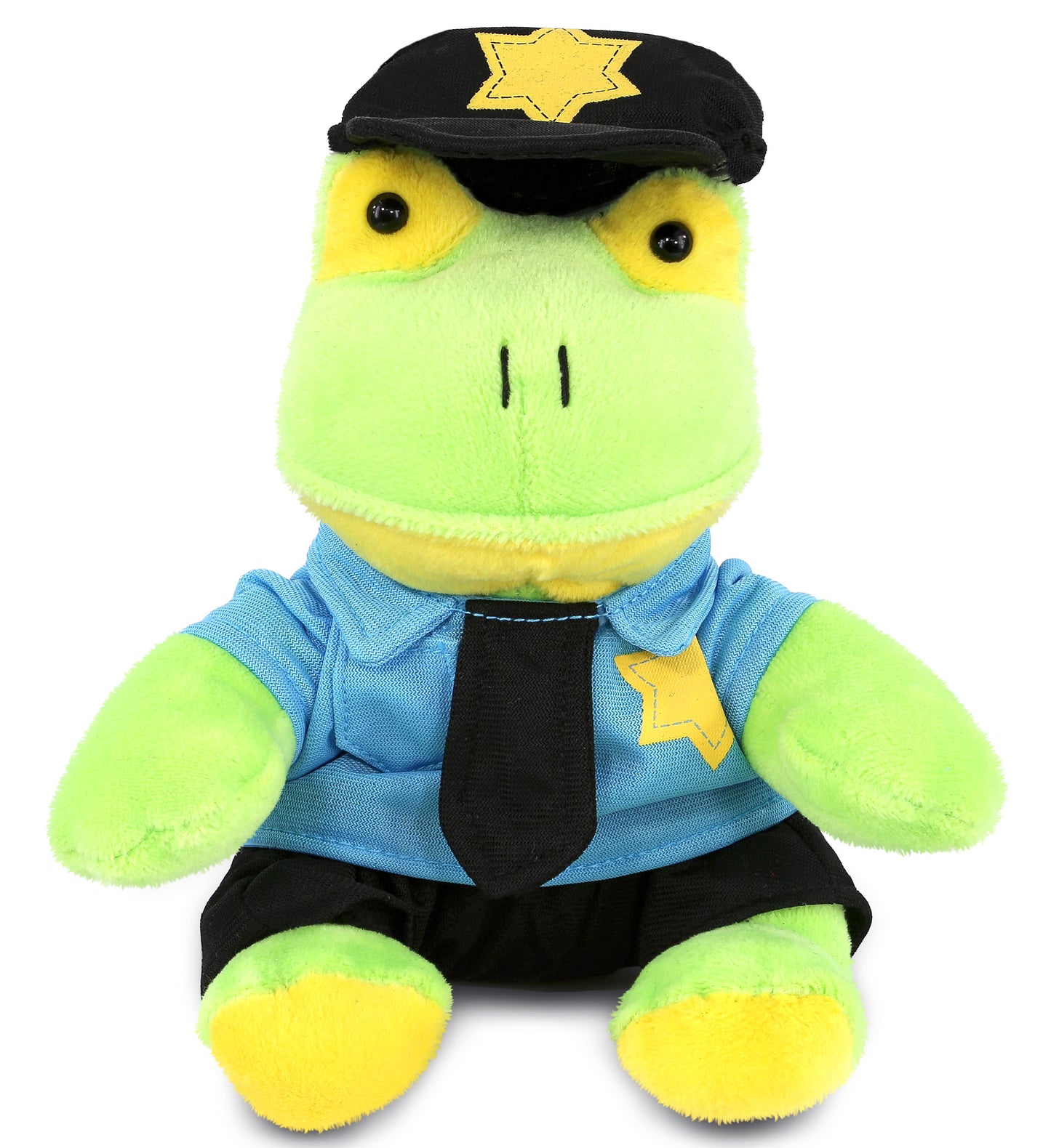 PLUSH POLICE - 6" PLUSH - FROG