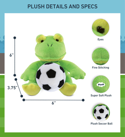 6' PLUSH - FROG
