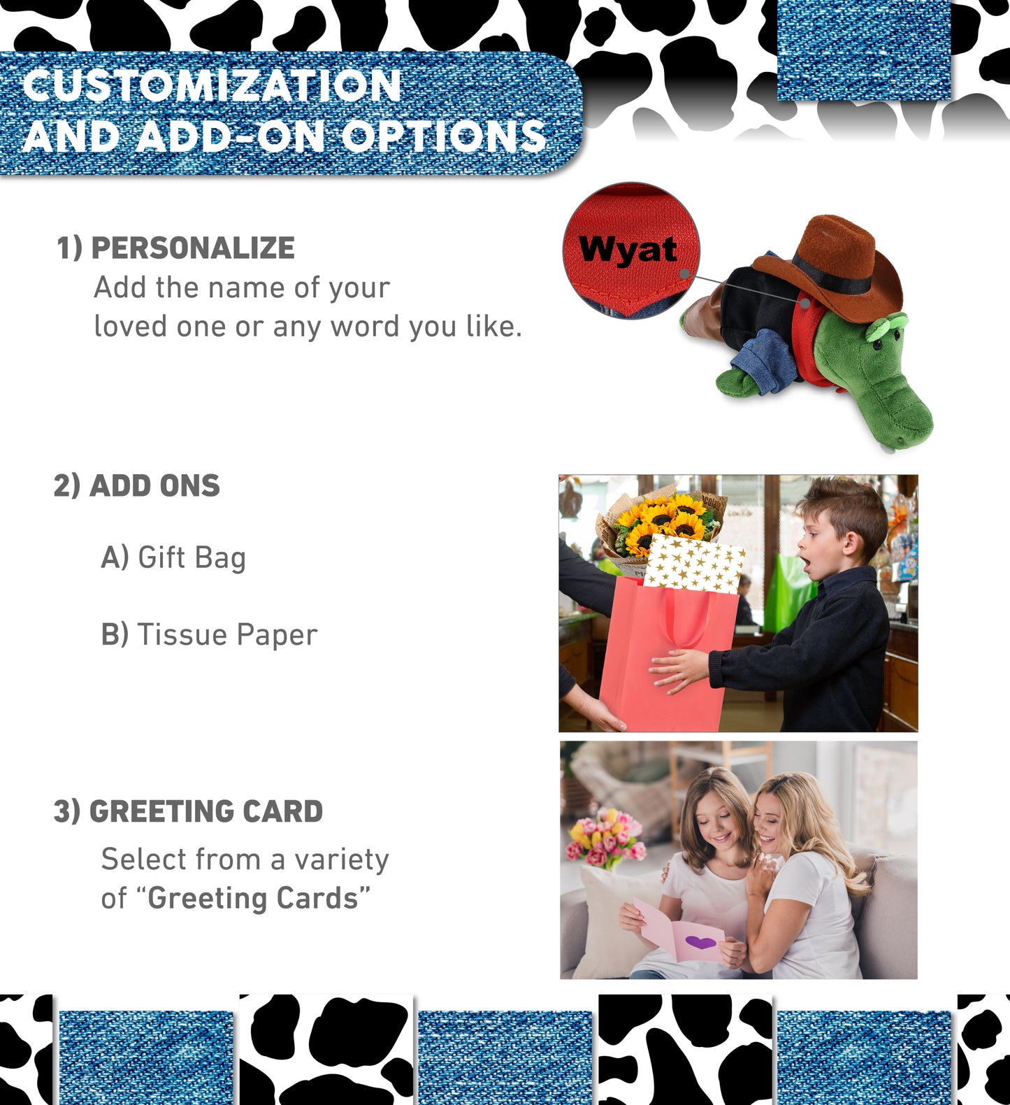 6" PLUSH - ALLIGATOR COWBOY DRESS UP