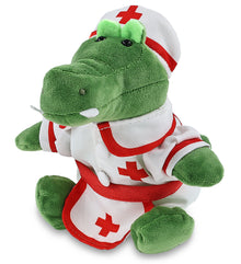 6" PLUSH - ALLIGATOR NURSE
