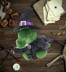 6" PLUSH - ALLIGATOR WITCH DRESS UP