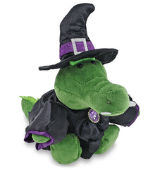 6" PLUSH - ALLIGATOR WITCH DRESS UP