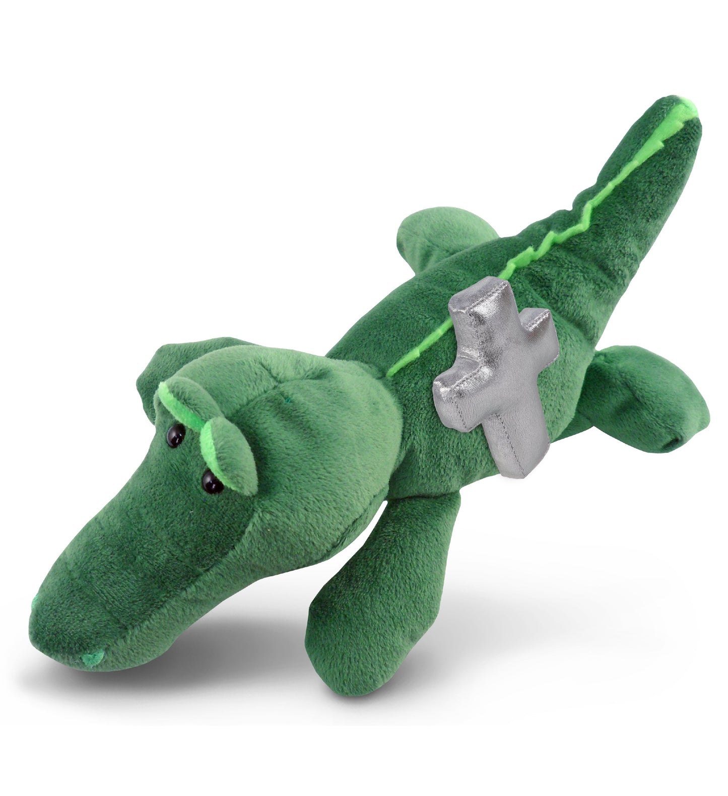 PLUSH CROSS - 6" PLUSH - ALLIGATOR