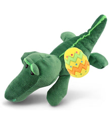 DolliBu Super Soft Alligator with Yellow Easter Egg Plush Toy - 6 Inches