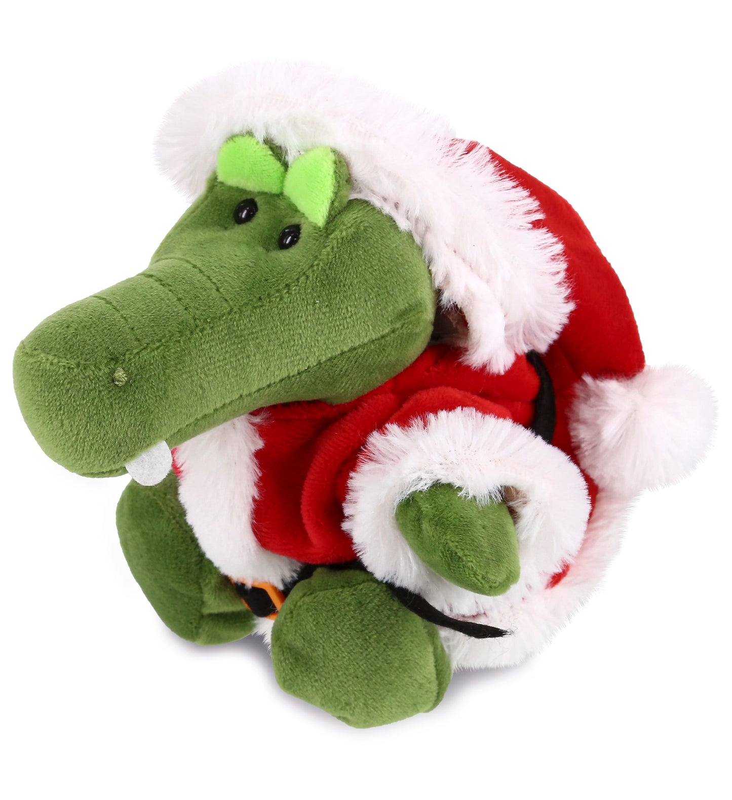 PLUSH SANTA - 6" PLUSH - ALLIGATOR