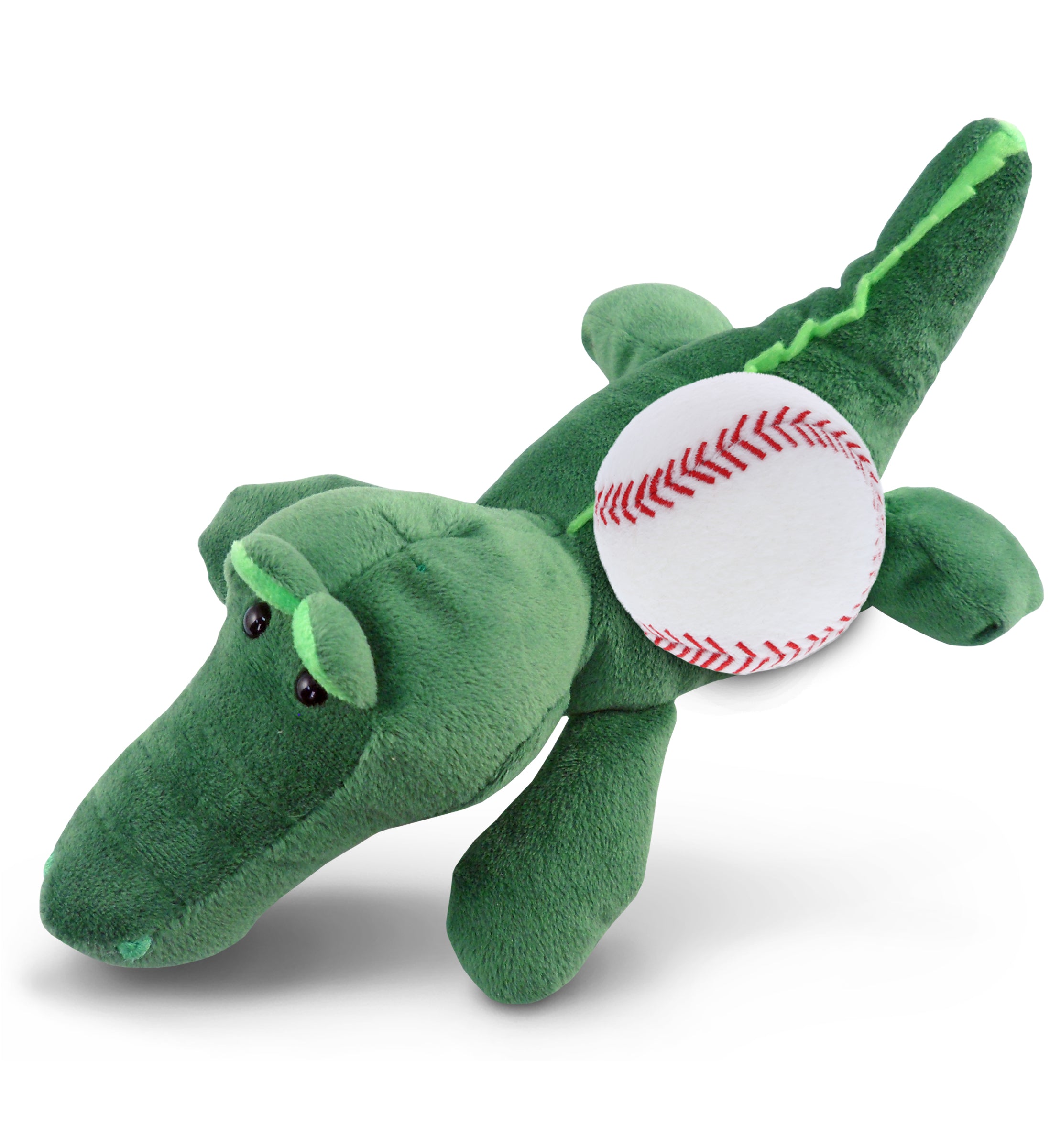 PLUSH BASEBALL - 6" PLUSH - ALLIGATOR