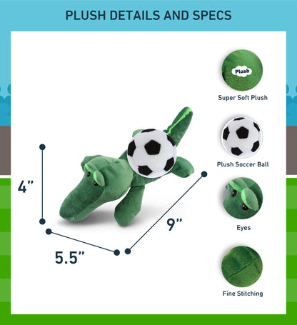 6" PLUSH - ALLIGATOR