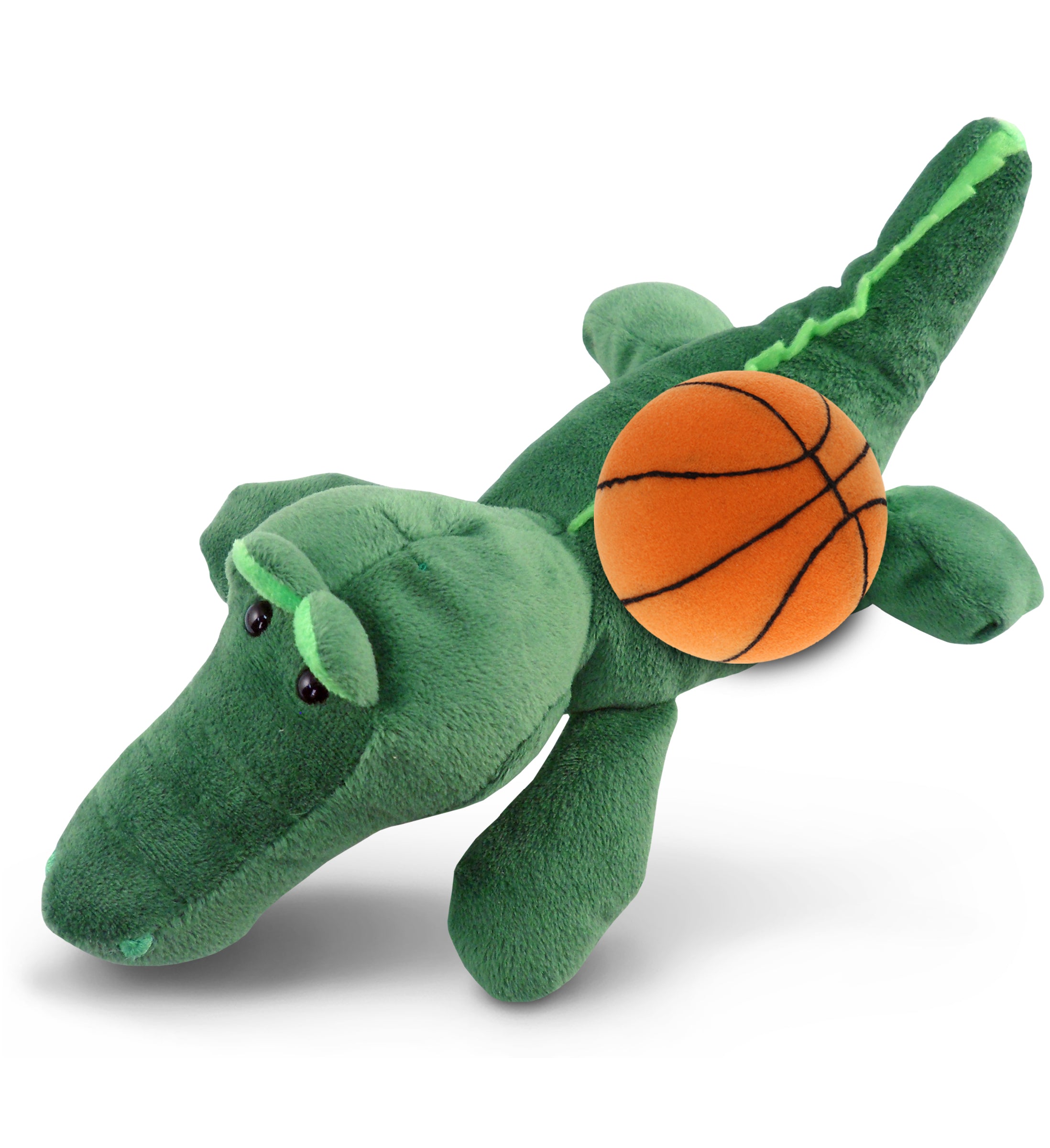PLUSH BASKETBALL - 6" PLUSH - ALLIGATOR