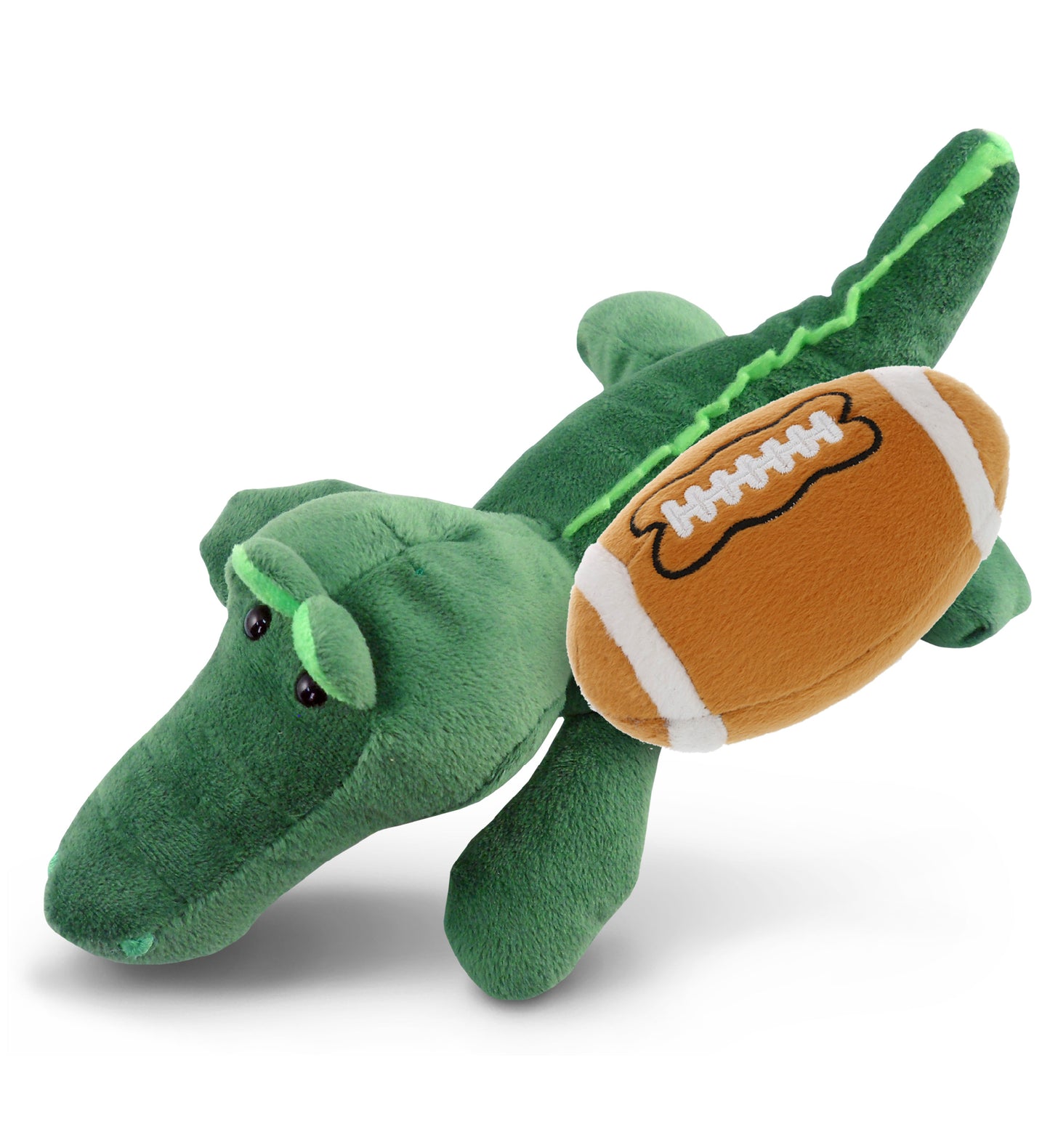 PLUSH FOOTBALL - 6" PLUSH - ALLIGATOR