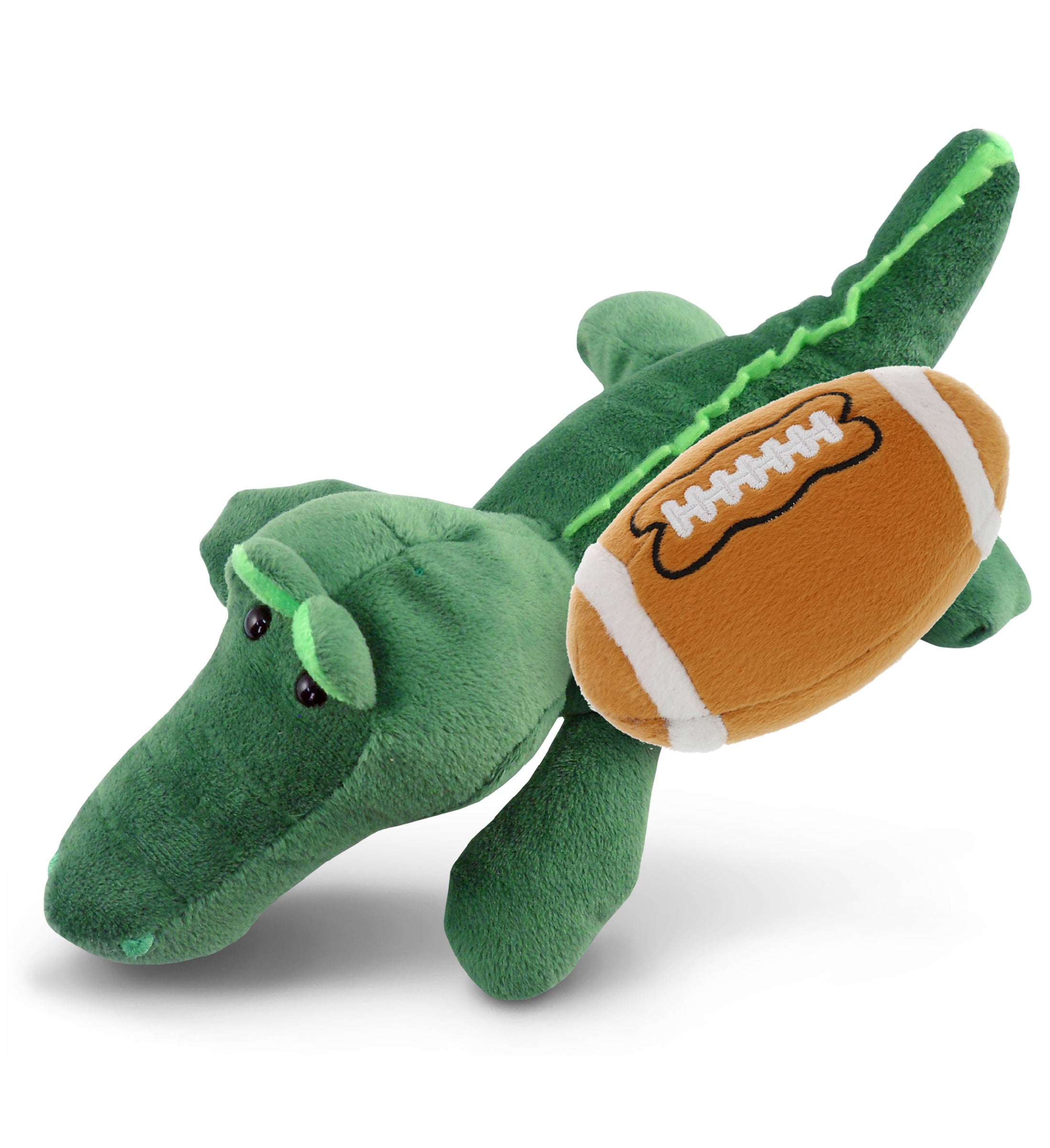 PLUSH FOOTBALL - 6" PLUSH - ALLIGATOR