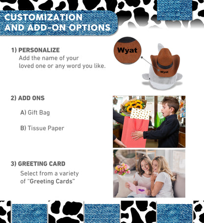 6" PLUSH - SHARK COWBOY DRESS UP