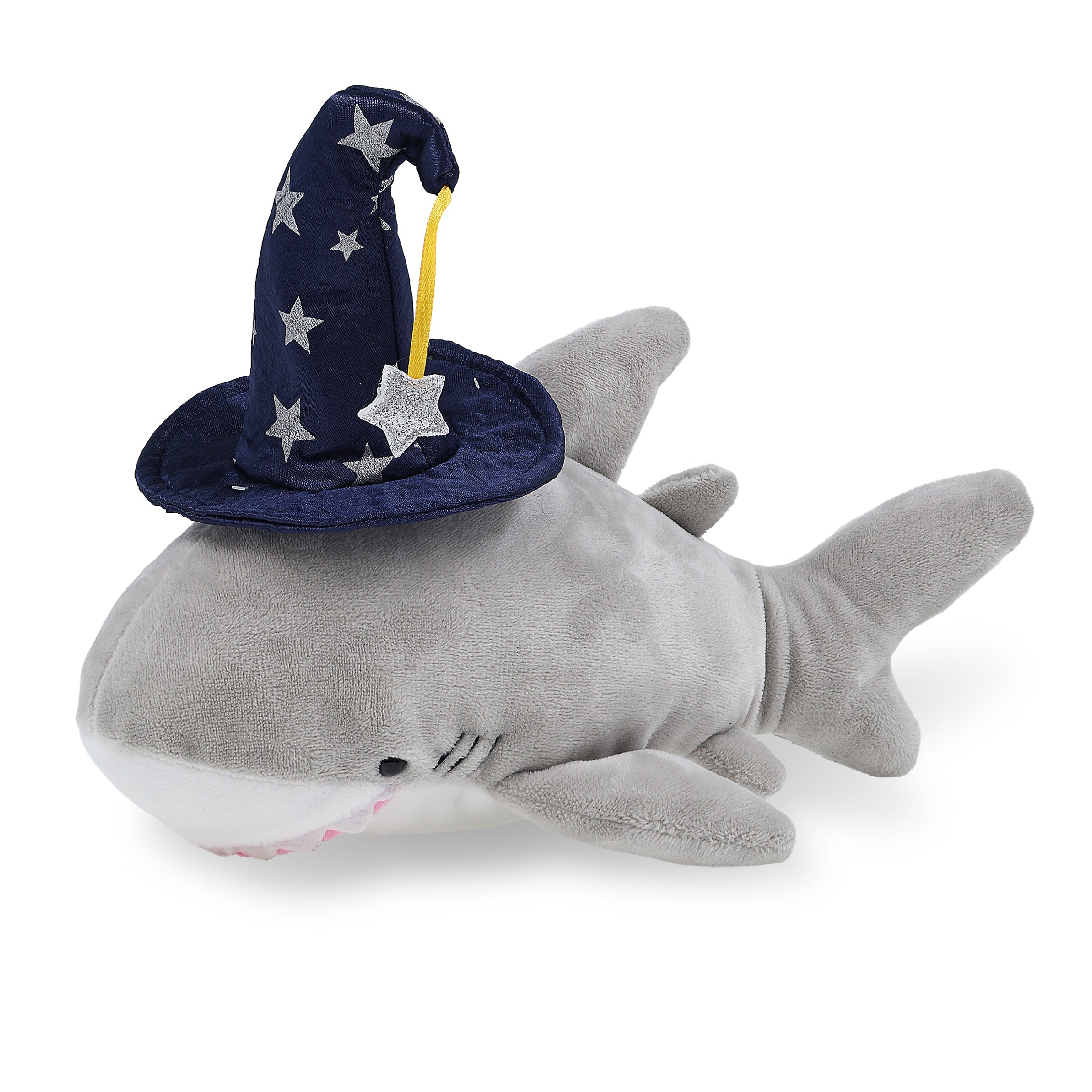 6" PLUSH - SHARK WITH WIZARD DRESS UP