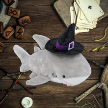 6" PLUSH - SHARK WITH WITCH DRESS UP