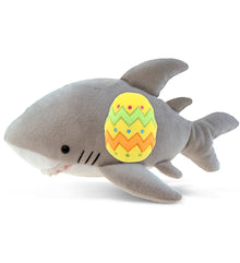 DolliBu Super Soft Cute Shark with Yellow Easter Egg Plush Toy - 6 Inches
