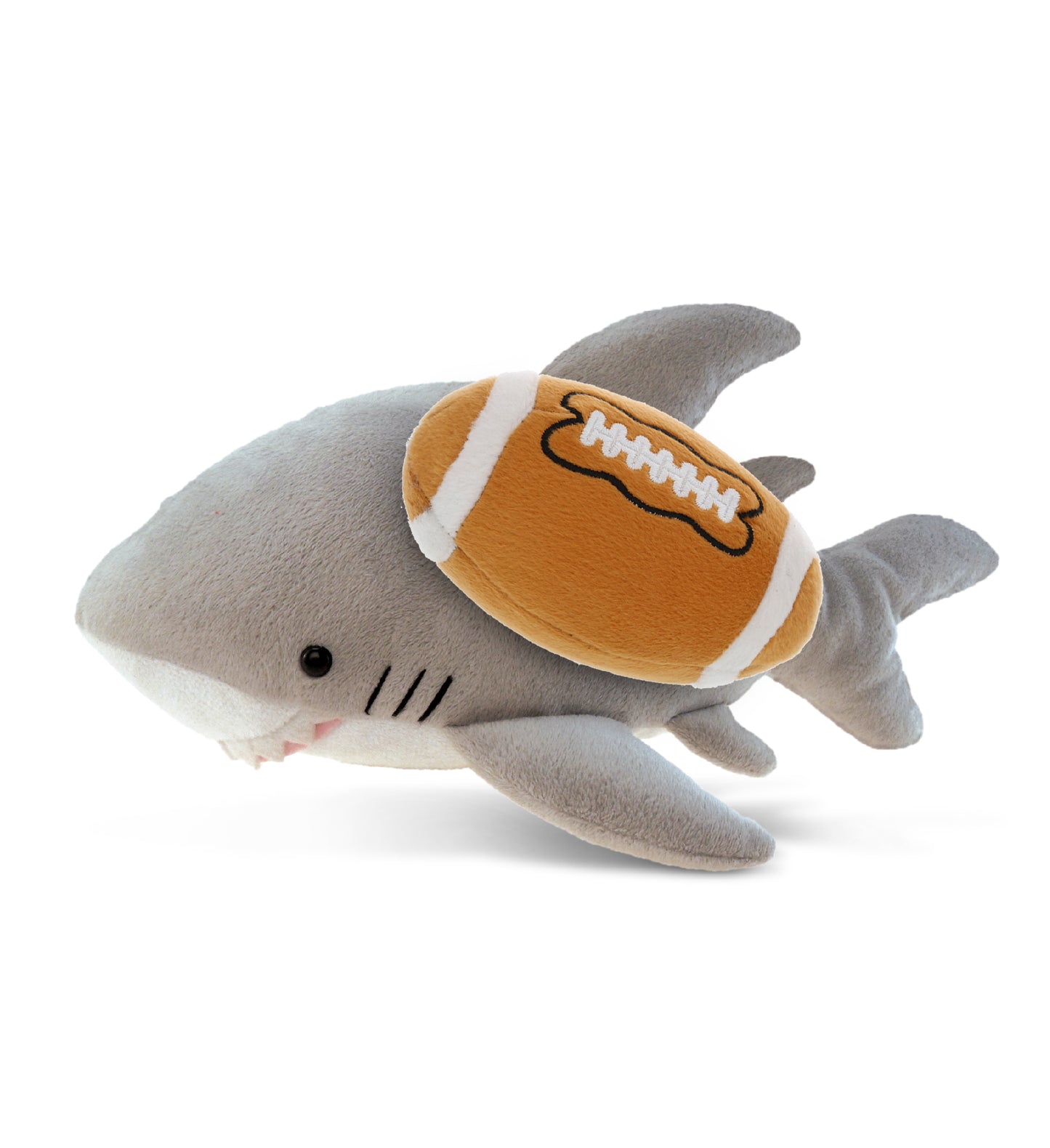 PLUSH FOOTBALL - 6" PLUSH - SHARK