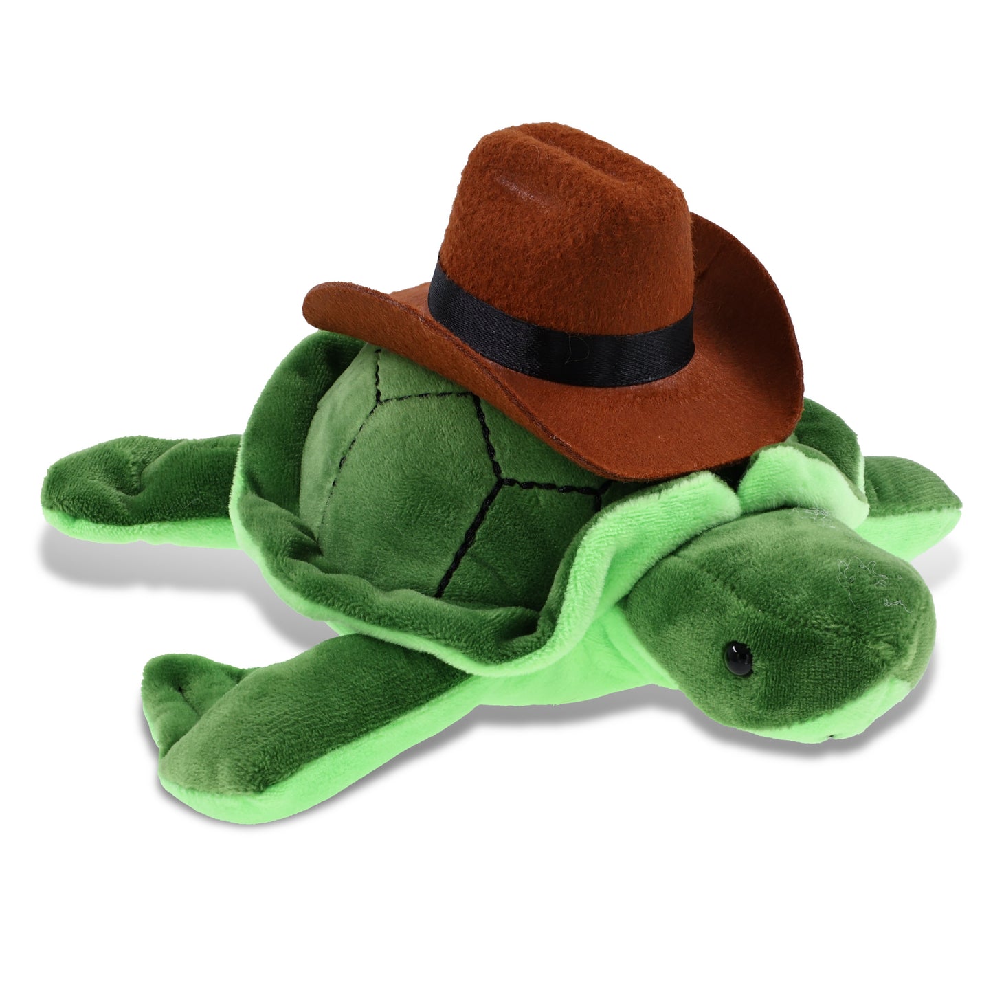 6" PLUSH - SEA TURTLE With COWBOY Dress Up
