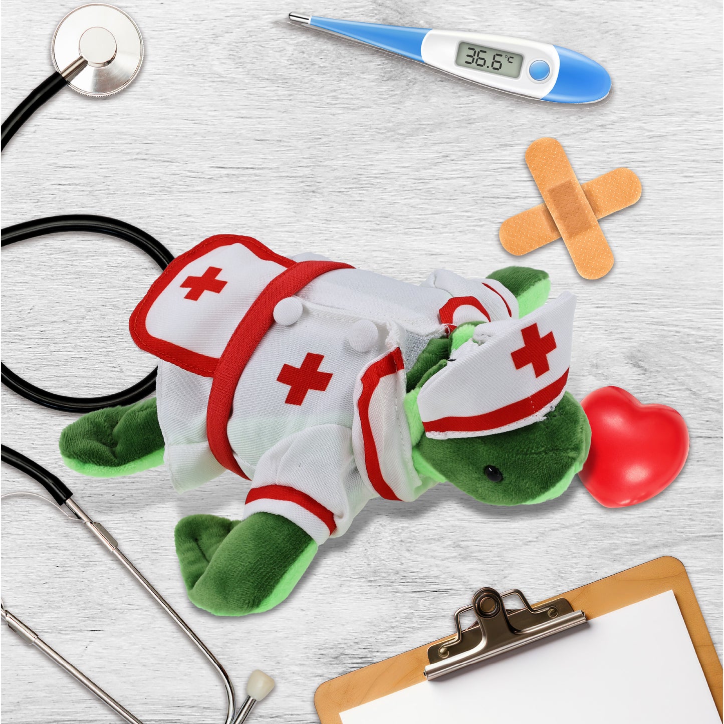 6" PLUSH - SEA TURTLE NURSE