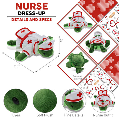 6" PLUSH - SEA TURTLE NURSE