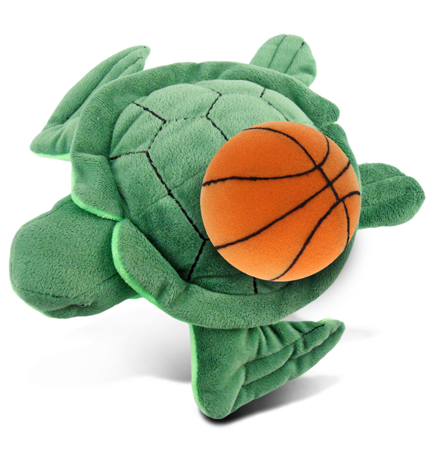 PLUSH BASKETBALL - 6" PLUSH - SEA TURTLE