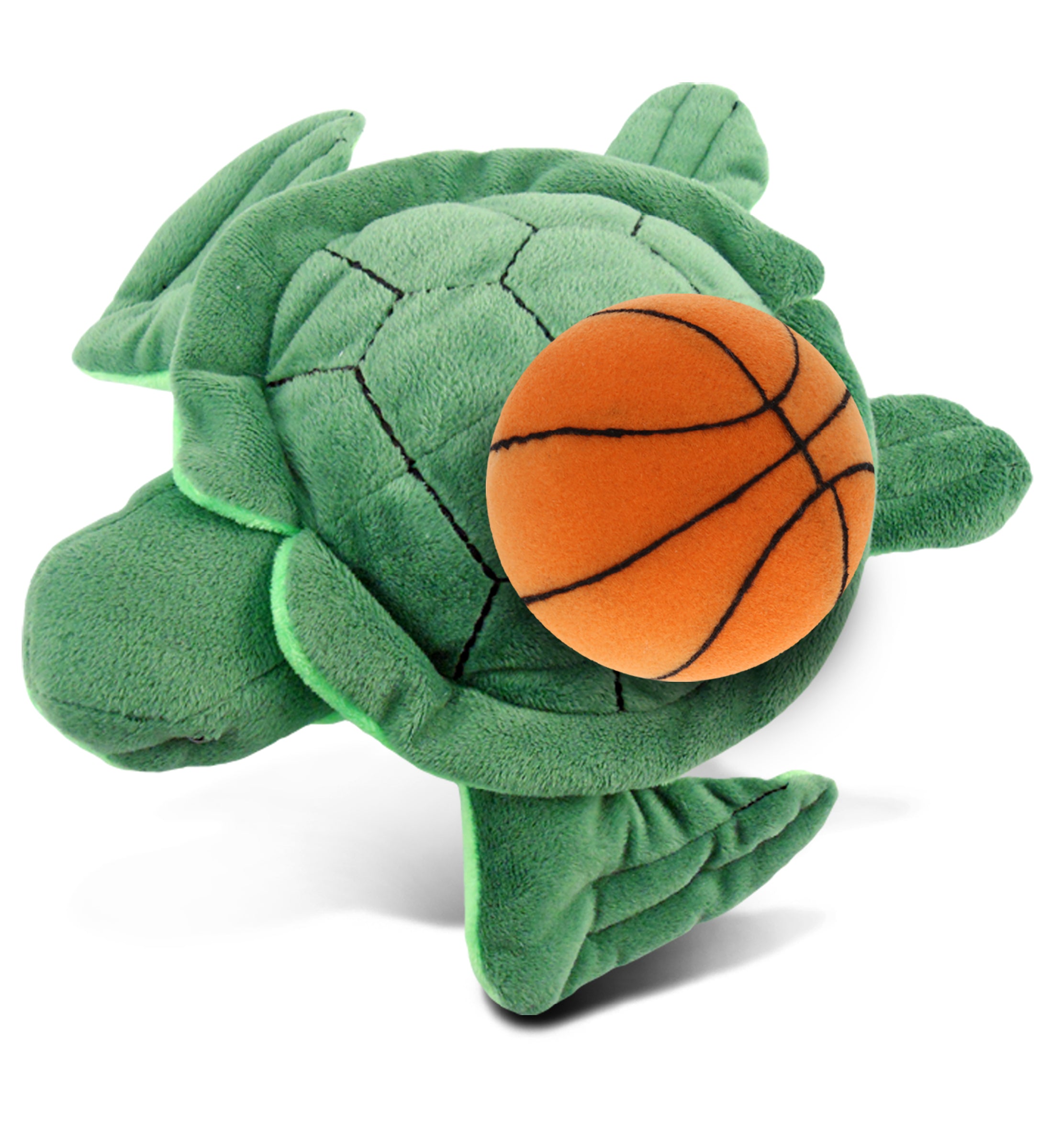 PLUSH BASKETBALL - 6" PLUSH - SEA TURTLE