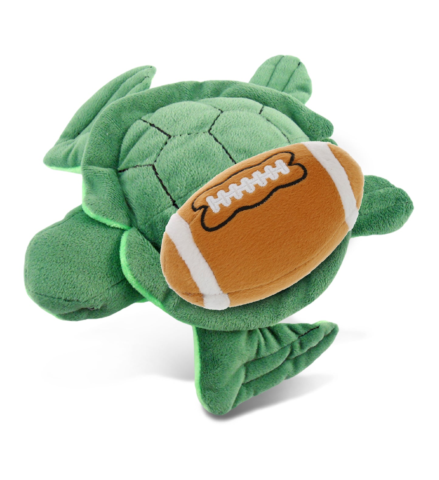 PLUSH FOOTBALL - 6" PLUSH - SEA TURTLE