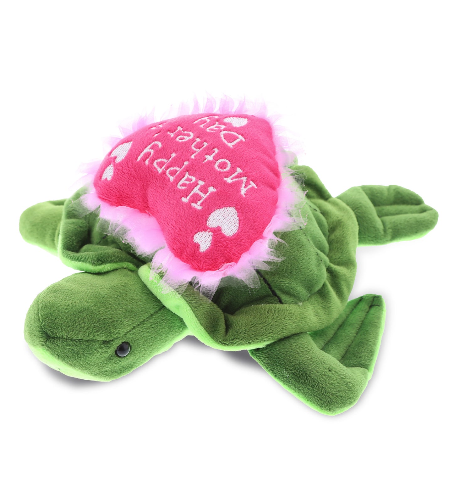 PLUSH MOTHERS DAY HEART - 6" PLUSH - SEA TURTLE