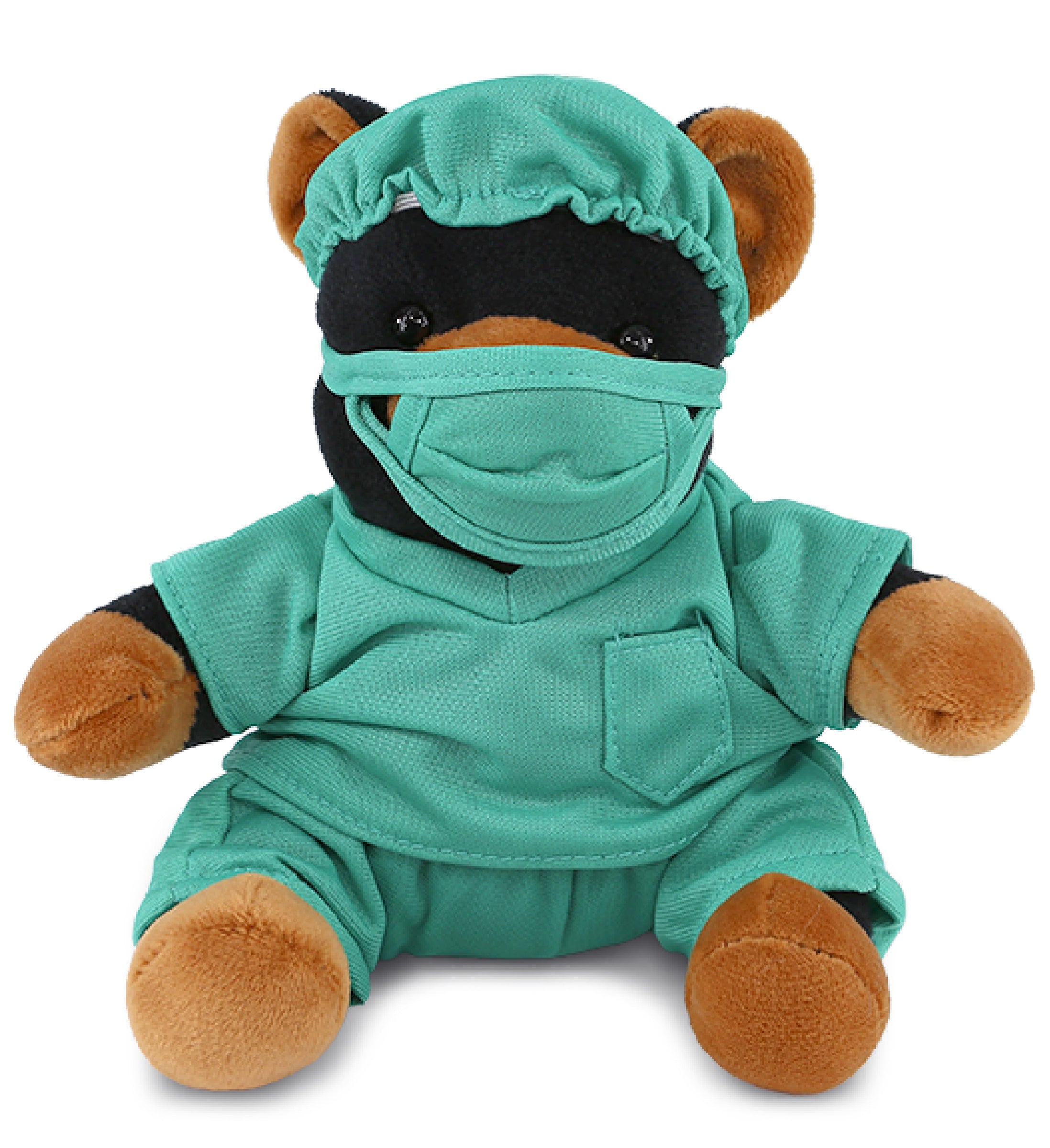 PLUSH DOCTOR - 6" PLUSH - BLACK BEAR