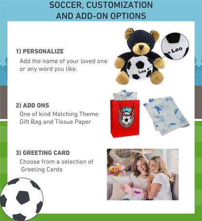 6' PLUSH - BLACK BEAR