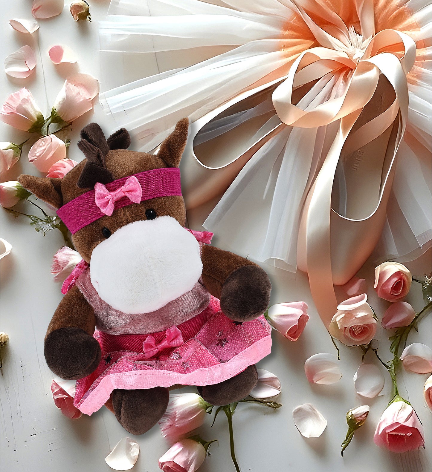 6" PLUSH - HORSE BALLERINA