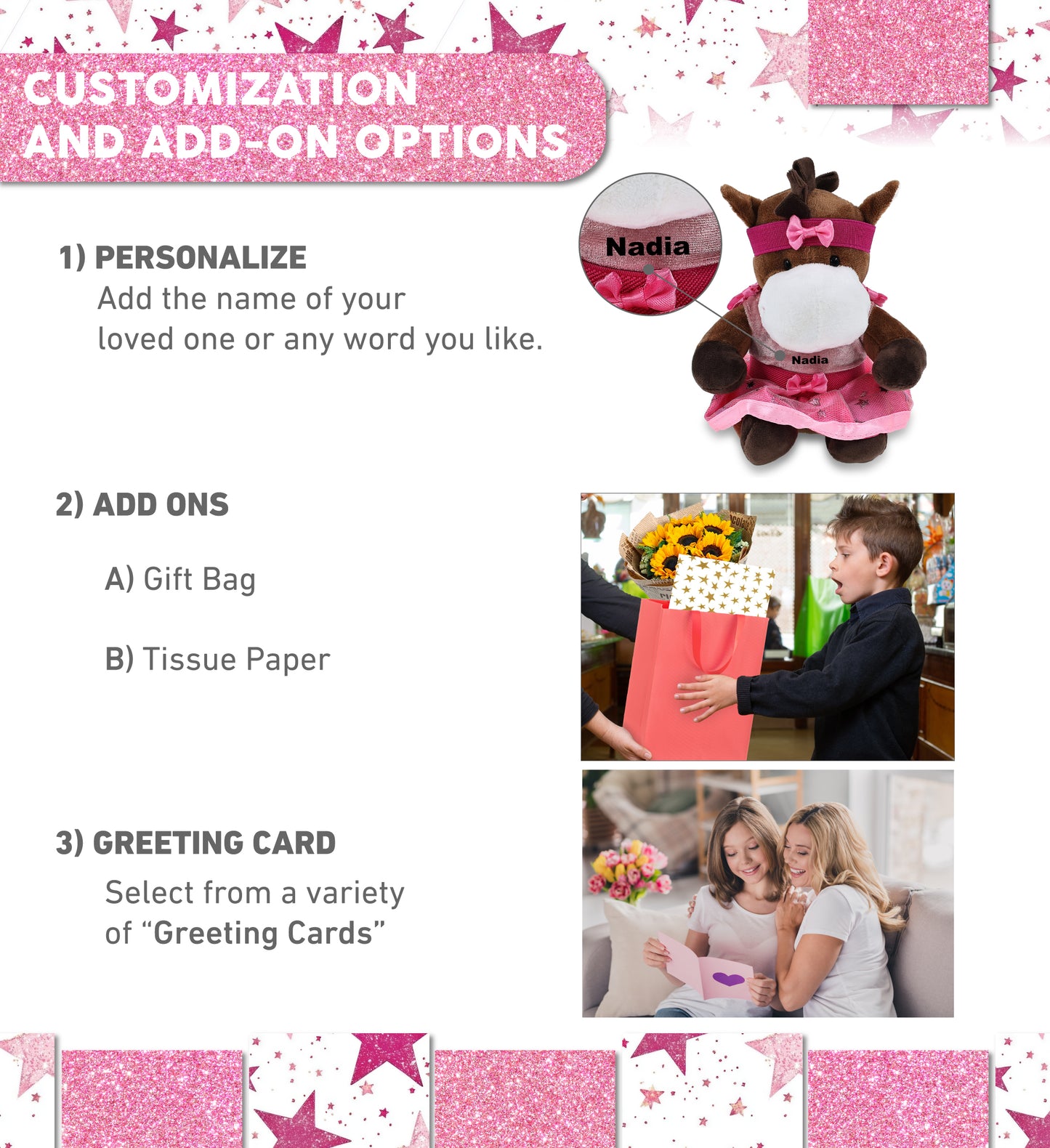 6" PLUSH - HORSE BALLERINA