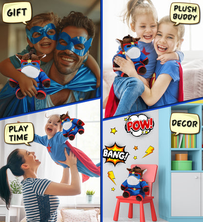 6" PLUSH - HORSE SUPER HERO