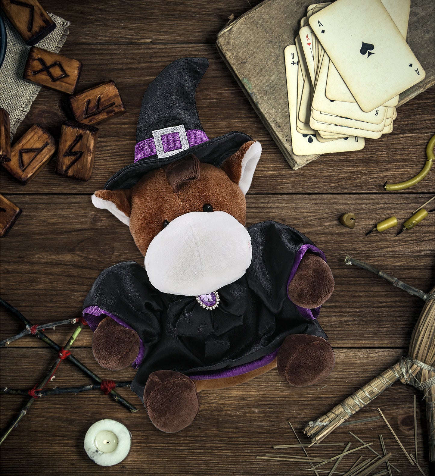 6" PLUSH - HORSE WITCH