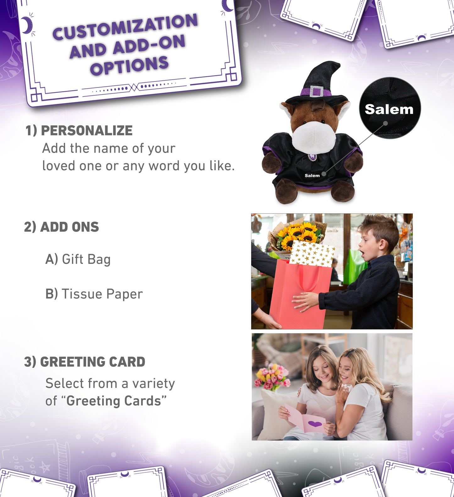 6" PLUSH - HORSE WITCH