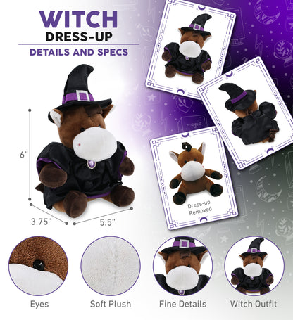 6" PLUSH - HORSE WITCH