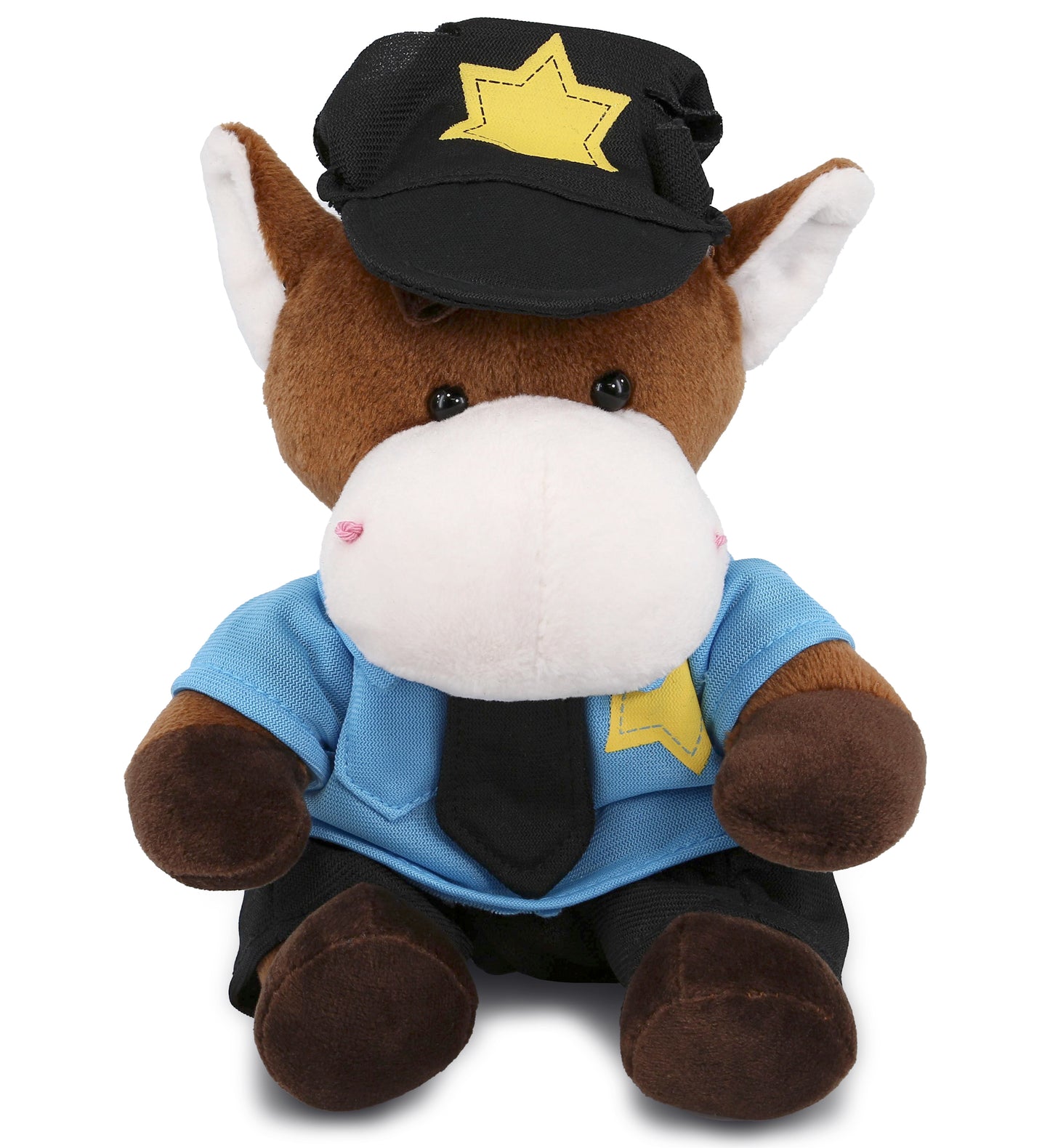 PLUSH POLICE - 6" PLUSH - HORSE
